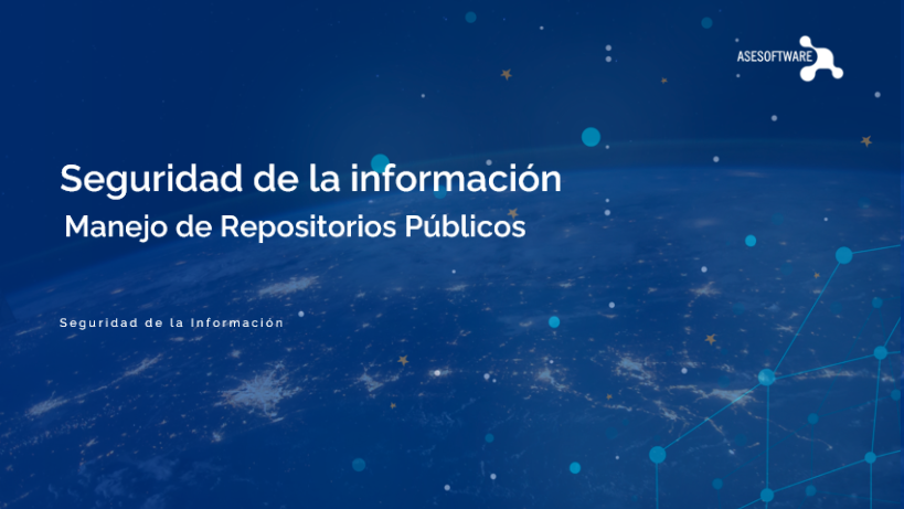 MANEJO DE REPOSITORIOS PÚBLICOS